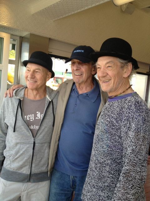 Stewart, Nimoy and McKellen. (Source: Twitter via Geeks of Doom).