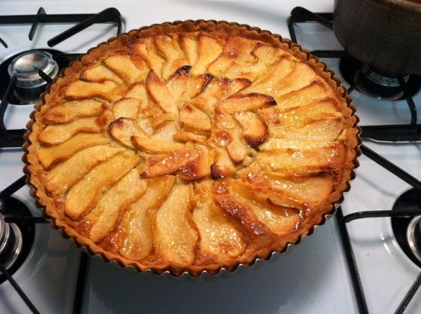 apple almond tart by greg wersching