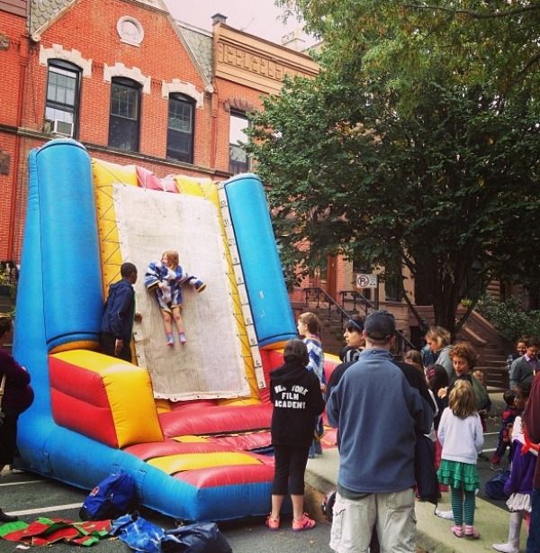 PS 107 Fall Festival Velcro Bounce