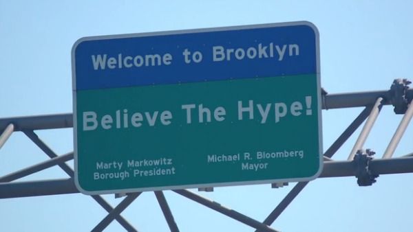 Welcome to Brooklyn Sign