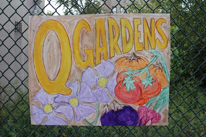 q gardens sign via blog