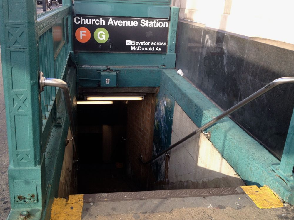 Church Avenue F/G Subway Station