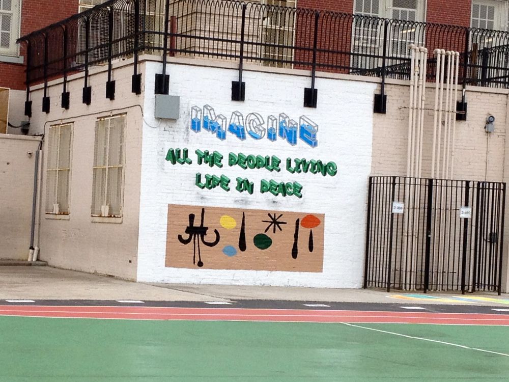 Imagine Mural at PS 130