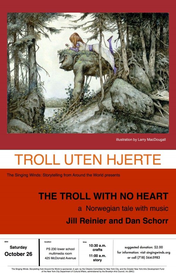 The Singing Winds: The Troll With No Heart poster