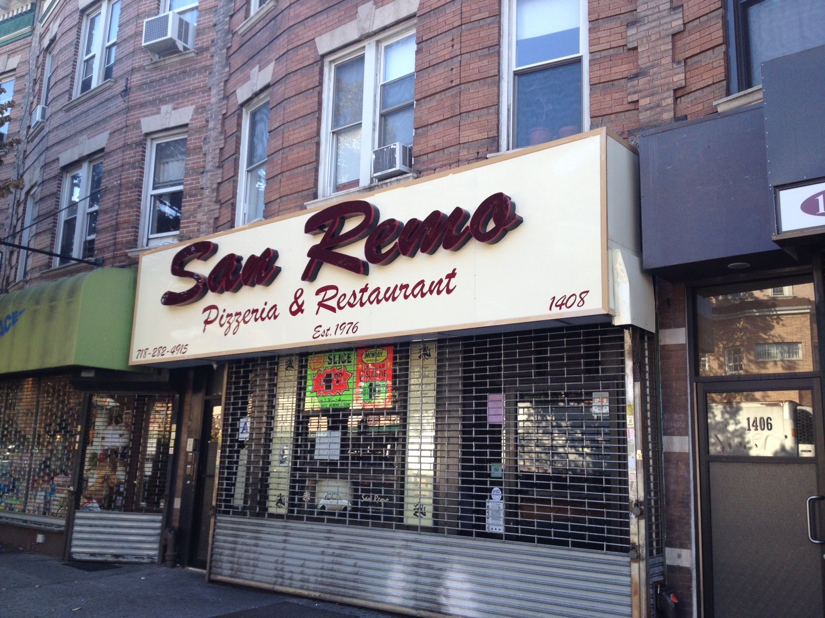 san remo new awning