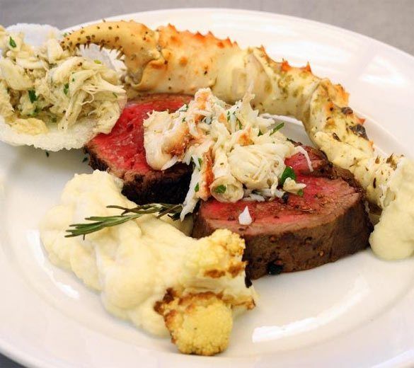 Sierp's surf and turf dish. (Source: NYDailyNews.com)