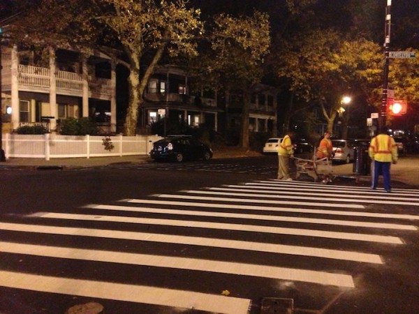 cortelyou and argyle crosswalk