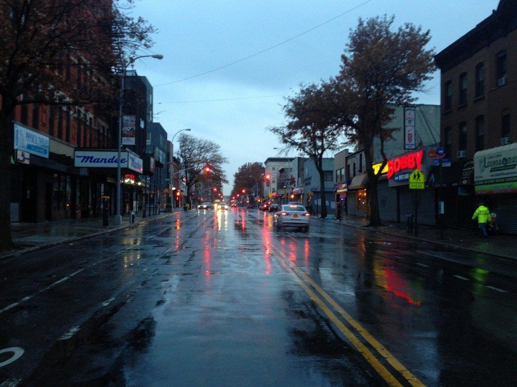 Rainy 5th Avenue Saturday