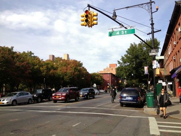 Park Slope Streets: 5th Avenue at 4th Street