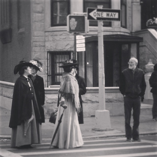 The Knick on location, by burcham on Instagram