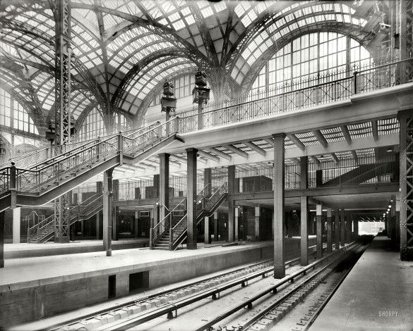 The beloved, old Penn Station. Source: Shorpy. Click to see a larger version