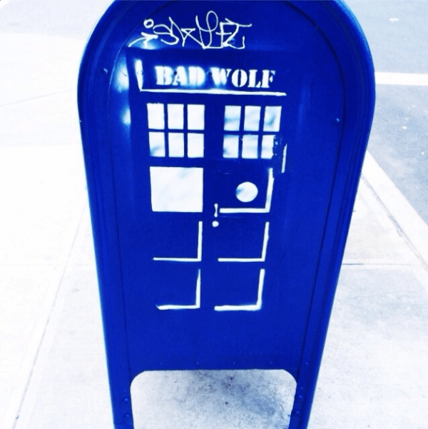 dr. who mailbox by equillen