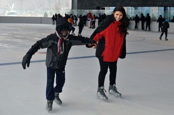 Prospect Park Lakeside Ice Skaters