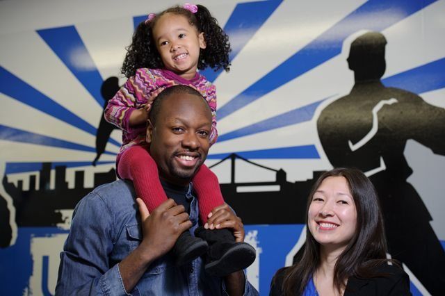 Serge, Carmen, and Their Daughter