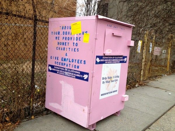 Clothing Donation Bin on Degraw at 4th Ave