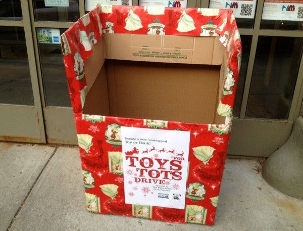 Toys For Tots Collection Box