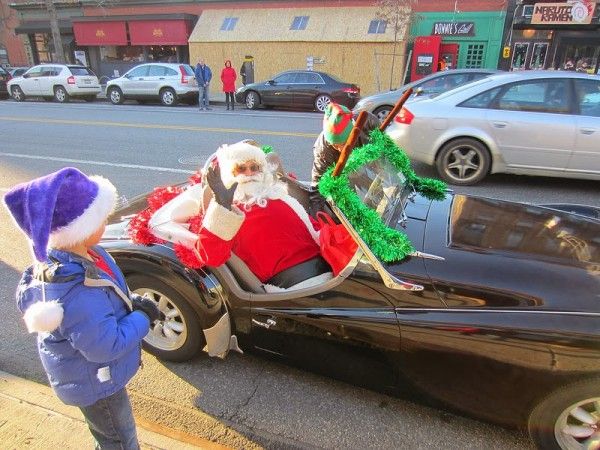 santa on 5th ave BID