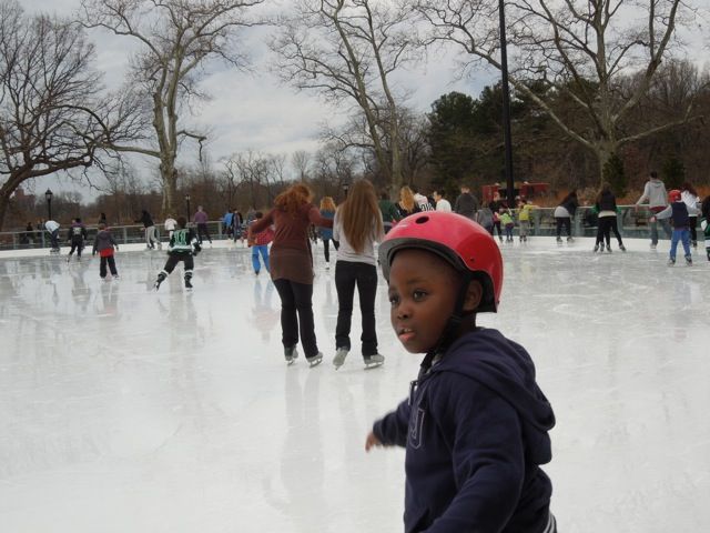 A Look At Prospect Park’s New Ice Skating Rinks At Lakeside