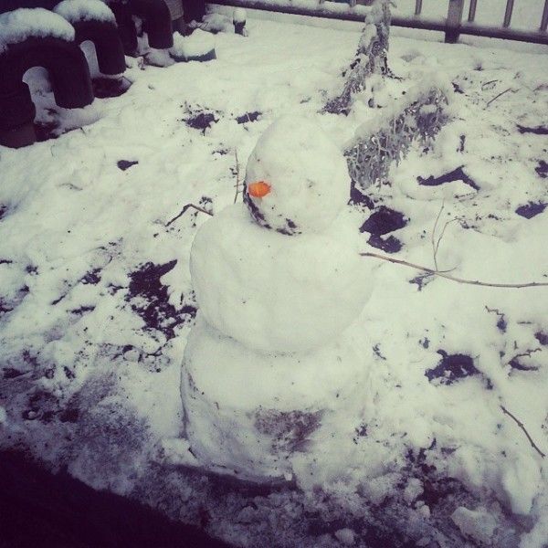 snowman via itsmeevee