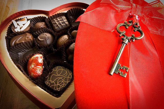 valentine's day chocolates by Carol Browne