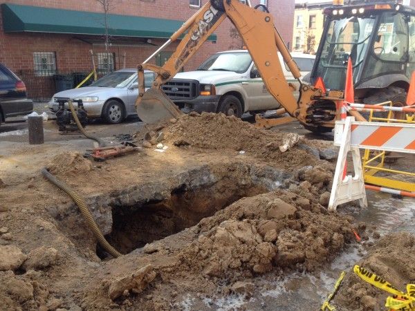 21st street water main break 2