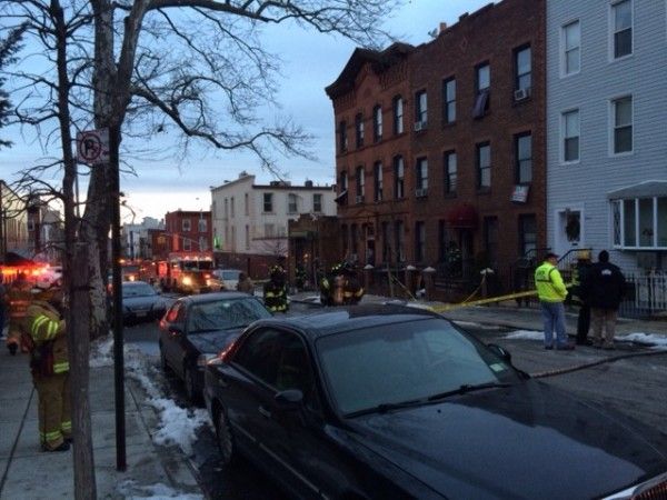 Manhole fire 21st Street