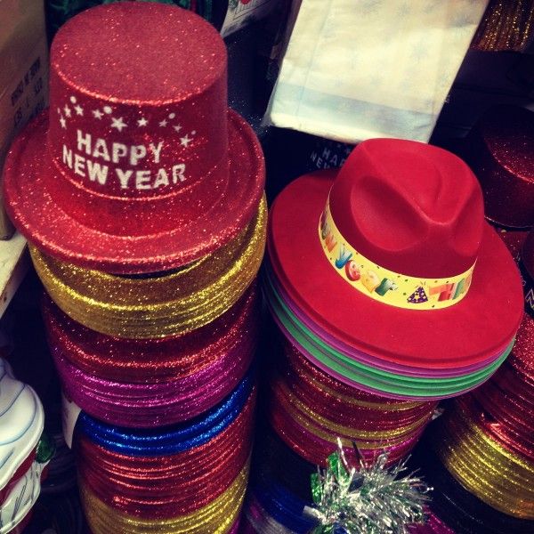 Happy New Year Hats