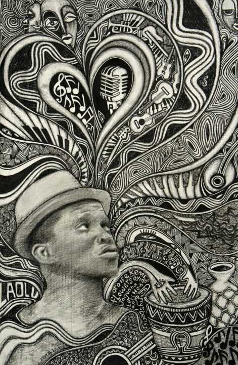 laolu senbanjo self portrait via website