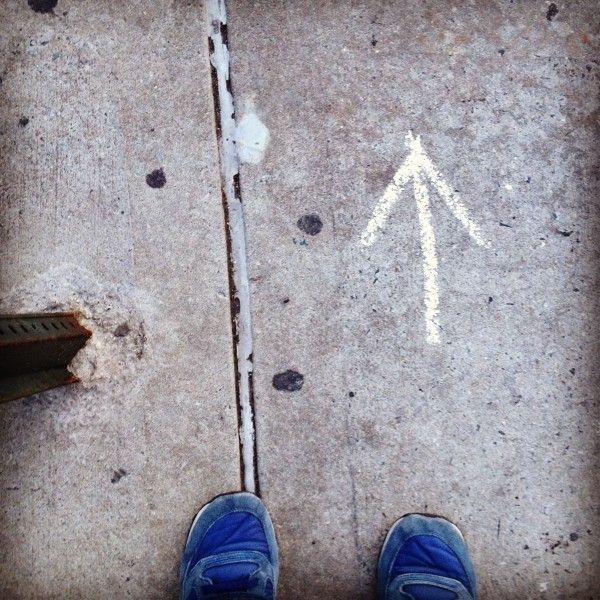 Chalk Arrow