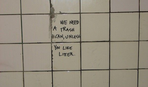 subway trash by kiss the sun and walk on air on Flickr