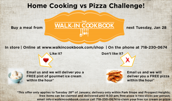 Home Cooking Vs Pizza Challenge From The Walk-In Cookbook! (Partner Post)