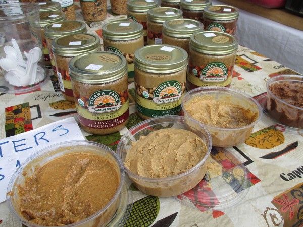 Tierra Farms nut butter at Park Slope Farmers Market