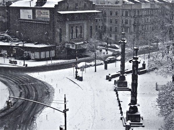 pavilion snow