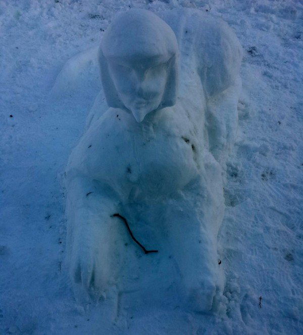 snow sphinx by denyse goddard-jones