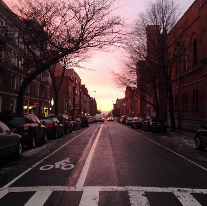 Sunset on 14th Street