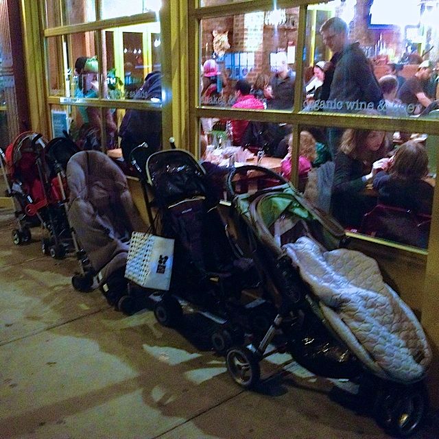 Park Slope Parking (Strollers) by Robbie Chafitz