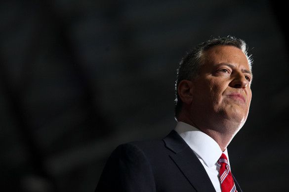 New York City Mayor Bill de Blasio. Source: Stephen Nessen / Flickr