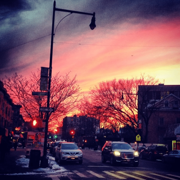 cortelyou sunset by aprilsandbananas