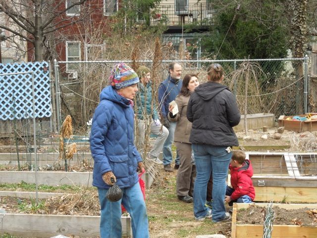 E 4th St Community Garden spring prep by Jole