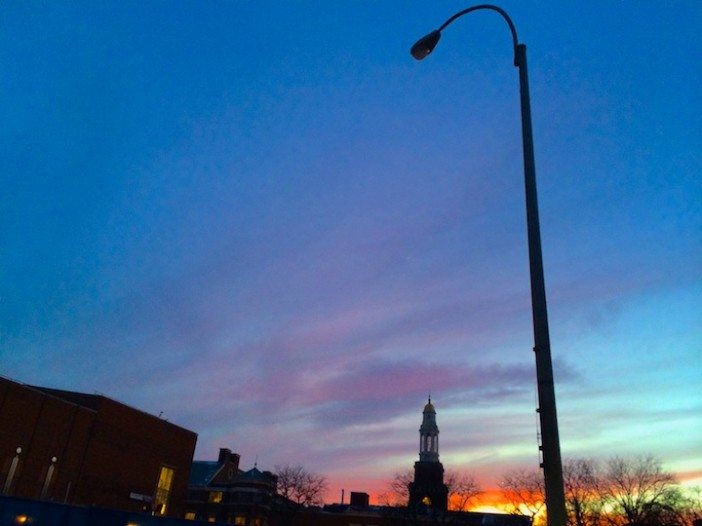 brooklyn college sunset by cindy choung