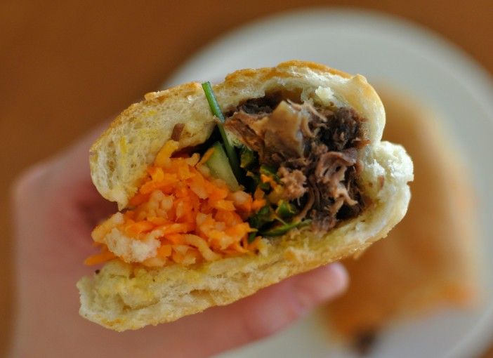 Banhmigos' Da King banh mi (photo by Park Slope Stoop)