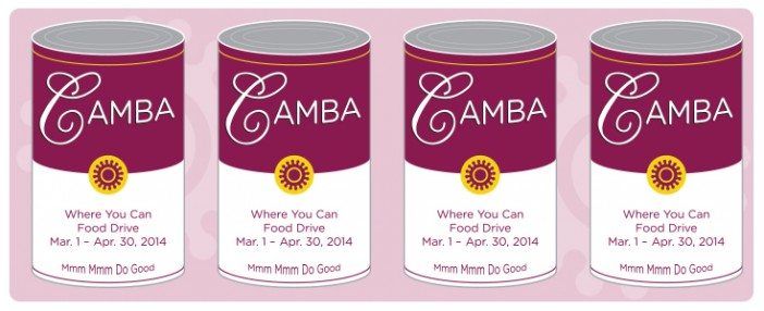 food drive via camba