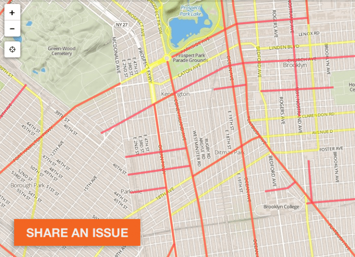 vision zero map