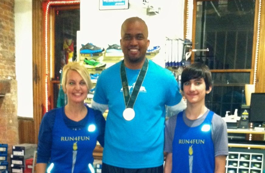 Kids Inspired By New Run4Fun Team, Get Tips From Olympian