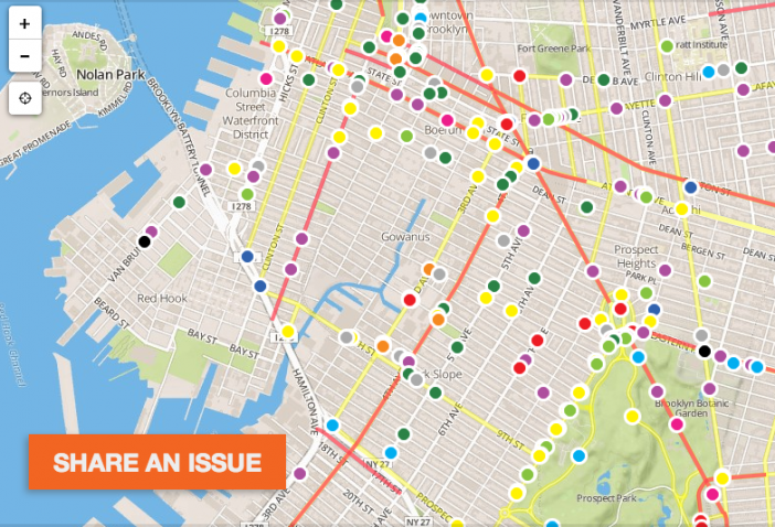 Vision Zero map