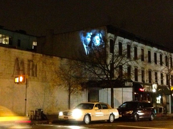 Freddy's Bar projection