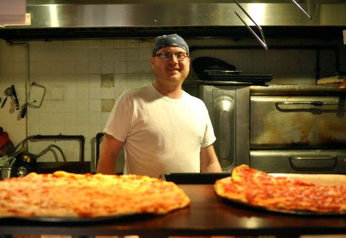 T.J. O'Connor, chef and owner of Pauline & Sharon's Pizza