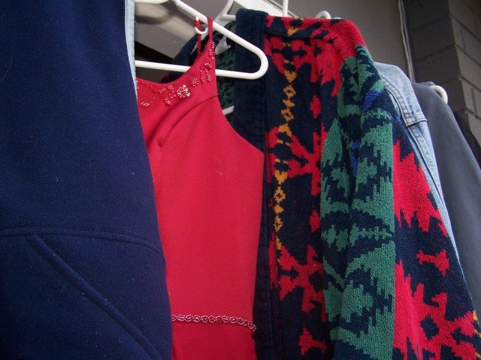 flea market garage sale clothes by physibeth