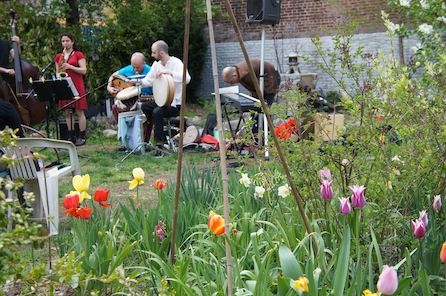 East 4th Street Community Garden event