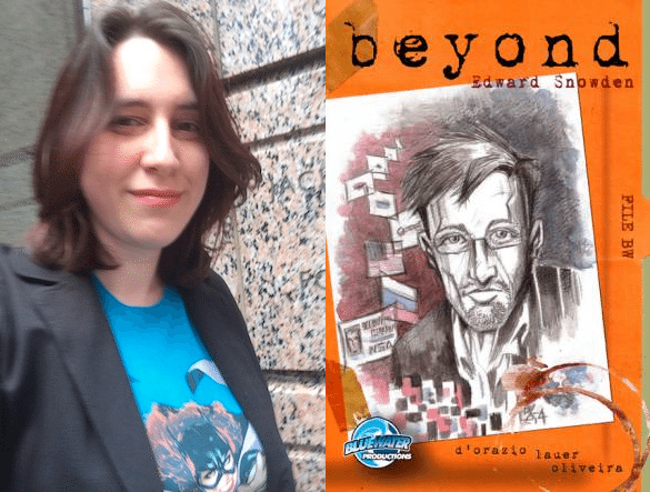 Neighbor Valerie D’Orazio On Her Graphic Novel, “Beyond: Edward Snowden”